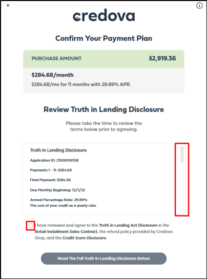 LendingDisclosure