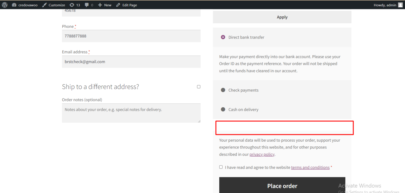 WooCommerce Hide Credova at Checkout for Specific Products